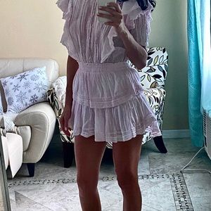 Baby pink love shack fancy dress